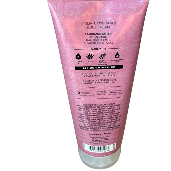 Bath & Body Works Sweet Petal Pound Cake Body Cream 8 oz - Picture 3 of 4
